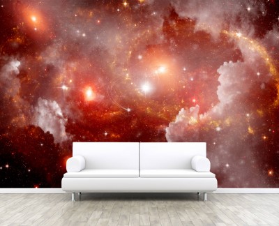 red-galaxy-and-stars-nature