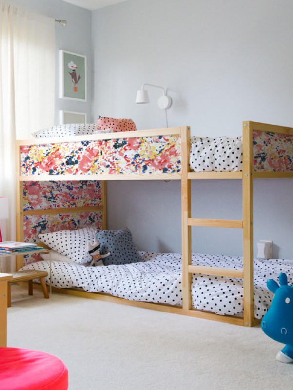 painttains nursery IKEA KURA BED Decals | LoccoDecals.com